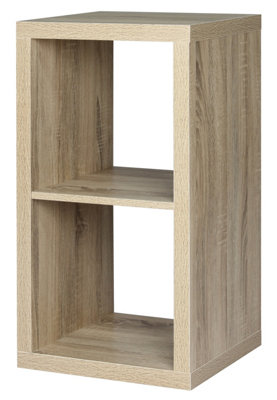 Oak cube deals shelf