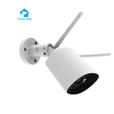 Clever Dog Outdoor Waterproof Camera white