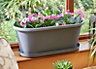 Clever Pots 50cm Charcoal Plant Trough & Tray