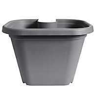Clever Pots Downpipe Plant Pot Charcoal (One Size)