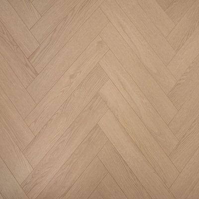 Click Laminate Flooring 12mm Kingwick Herringbone Wood Effect For Bedroom, Dining Room & Kitchen 1.8m²Per Pack