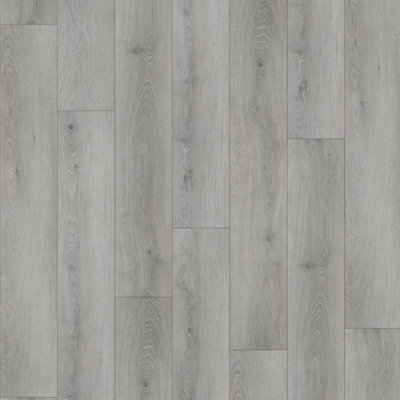 Click LVT Flooring SPC 5.5mm Havana Grey Oak Plank Wood Effect For Home ...