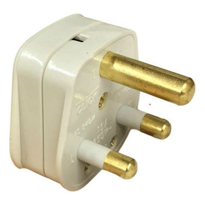 Click PA167 Round Pin Plug - 15 Amp