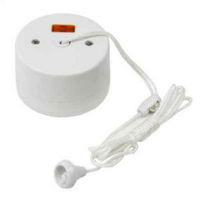 Click PRC216 Ceiling Pull Isolator Switch with Neon Indicator DP - 16 Amp