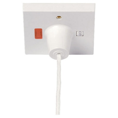 B&q shower pull switch top