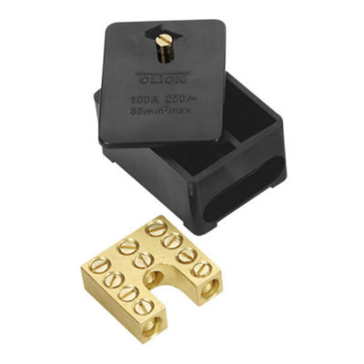 Click WA227 Service Connector Link Box SP 5 Way - 100 Amp