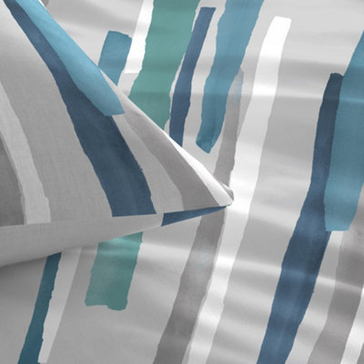 Clifton Colourful Abstract Print Duvet Cover Set