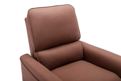 Clifton Electric Fabric Single Motor Rise Recliner Lift Mobility Tilt Chair (Brown)