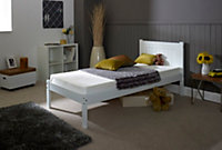 Clifton Wooden Bed Frame  4ft Small Double - White