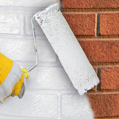 ClimaShield Damp-Proof Paint, Waterproof Paint (White), Liquid DPM, Breathable, Solvent Free, Internal and External, 5L