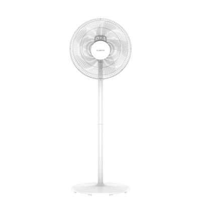 Climatik 16-Inch Pedestal Fan with 5 blades, 3 Operational Modes 80 Oscillation Adjustable Height