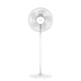 Climatik 16-Inch Pedestal Fan with 5 blades, 3 Operational Modes 80 Oscillation Adjustable Height