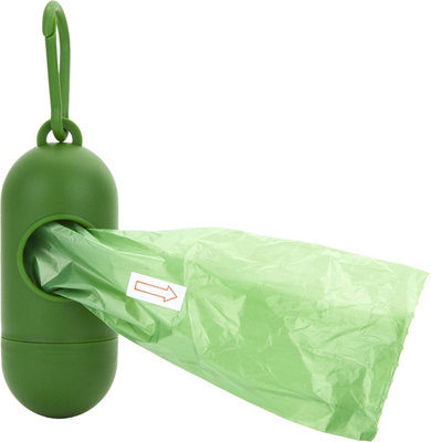 Clip On Dog Poo Bags and Dispenser