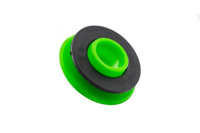 clip on replacement eyelets for tarpaulins and other sheeting in green - 4
