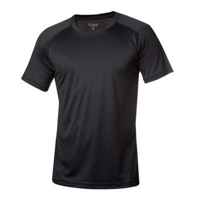 Clique Active Functional T-Shirt Black 3XLarge