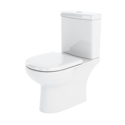 Close Coupled Toilet Pan & Cistern   - 825mm x 395mm x 670mm