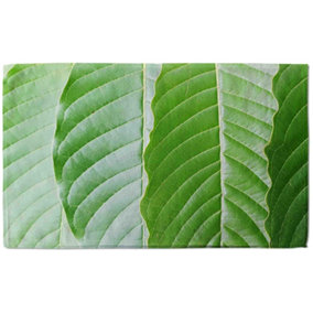 Close Up Of Green Leaves (Bath Towel) / Default Title