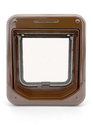 Dark grey cat flap hotsell