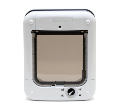 Closer Pets White Microchip Cat Flap (CP 360W) - 8