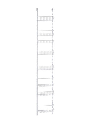 ClosetMaid 30.5cm/ 12" Wide Adjustable 8 Tier Wall Rack