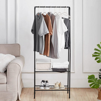 Adjustable clothes rail b&q hot sale