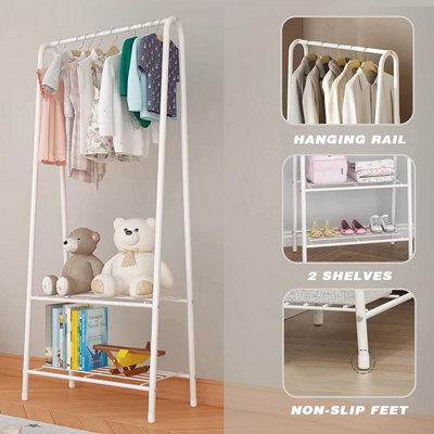 Adjustable clothes best sale rail b&q