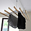 Clothing Airer Ceiling Pulleys- White- 1.2