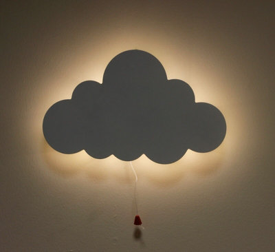 Cloud shaped deals lamp