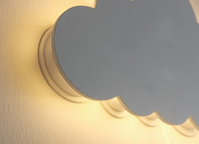 Cloud Shaped Night Light Battery Operated - 4