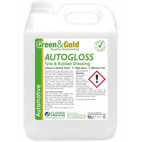 Clover Chemicals Autogloss Tyre & Rubber Dressing 5l