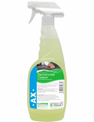 Clover Chemicals AX Ready to Use Cleaner and Disinfectant 750ml