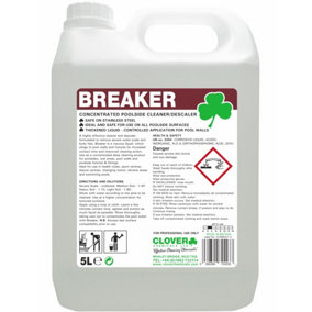 Clover Chemicals Breaker Poolside Cleaner Descaler 5l