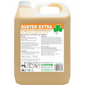 Clover Chemicals Buster Extra Engineers Hand Cleaner 5l