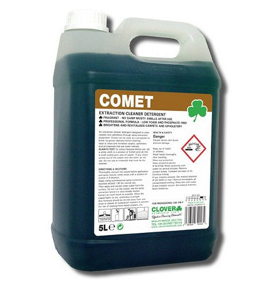 Clover Chemicals Comet Carpet Cleaner 5l