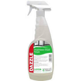 Clover Chemicals Dazzle Stainless Steel Polish Cleaner 750ml