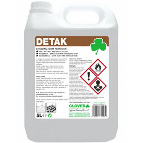 Clover Chemicals Detak Chewing Gum Remover