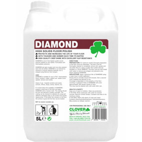 Clover Chemicals Diamond Floor Polish 25% 5l
