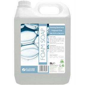 Clover Chemicals Foam Soap Antibacterial Cleaner 5l