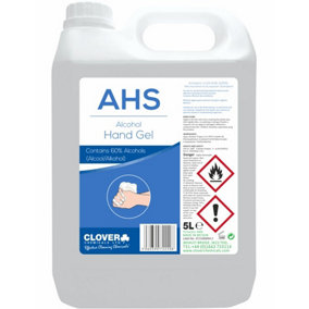 Clover Chemicals Hand Gel Sanitiser 5l