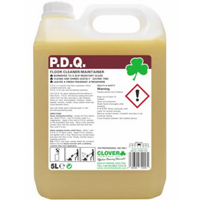 Clover Chemicals P.D.Q. Floor Cleaner Polish 5l