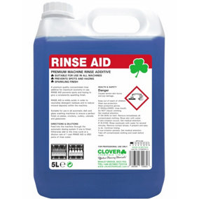 Clover Chemicals Rinse Aid Additive 5l