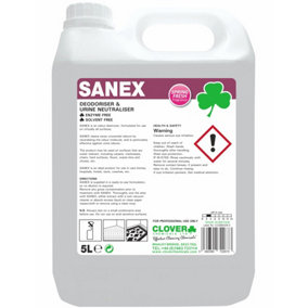 Clover Chemicals Sanex Odour and Urine Neutraliser 5l