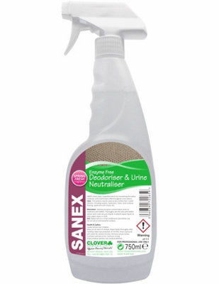 Clover Chemicals Sanex Odour and Urine Neutraliser 750ml