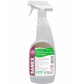 Clover Chemicals Sanex Odour and Urine Neutraliser 750ml