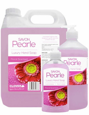 Clover Chemicals Savon Pearle Luxury Hand Soap 300ml