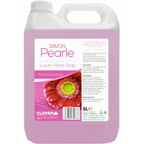 Clover Chemicals Savon Pearle Luxury Hand Soap 5l