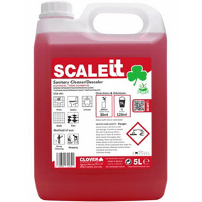 Clover Chemicals ScaleIT Sanitary Cleaner Descaler 5l