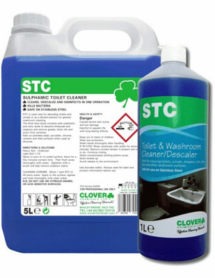 Clover Chemicals STC Toilet Cleaner Descaler 1l