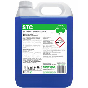 Clover Chemicals STC Toilet Cleaner Descaler 5l