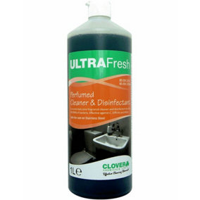 Clover Chemicals UltraFresh Perfumed Cleaner and Disinfectant 1l